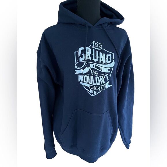 Disney Encanto It’s a Bruno Thing You Wouldn’t Understand blue Pullover Hoodie L - Picture 1 of 5